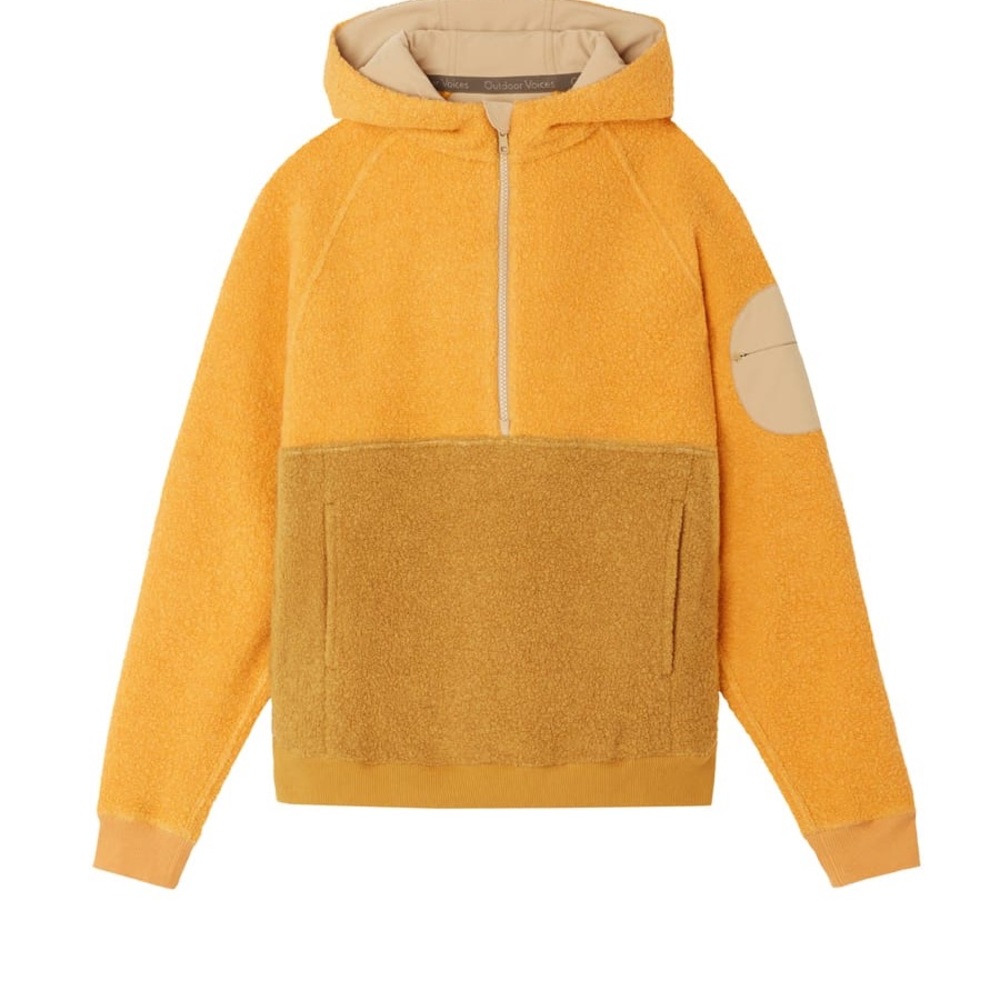 Outdoor Voices MegaFleece in Sunflower/Dijon